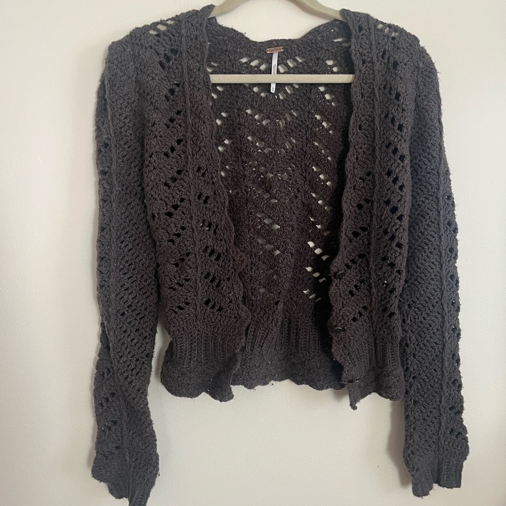 Women's Brown Knit Sweater